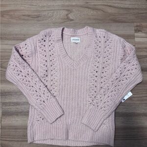 Lucky brand Light Pink Sweater